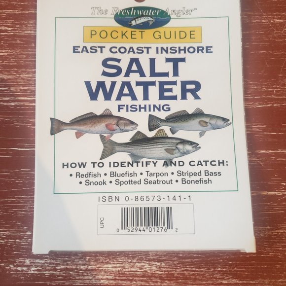 Fishing Laminated Pocket Guides - Set of 6 - Salt Water -West Coast -East Coast - Picture 4 of 13